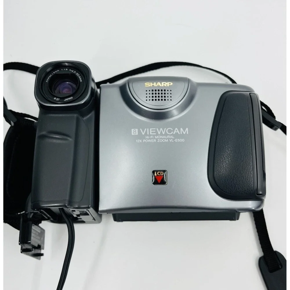 Sharp Viewcam VL-E500U 8mm Video 8 Camcorder VCR PARTS REPAIR AS-IS